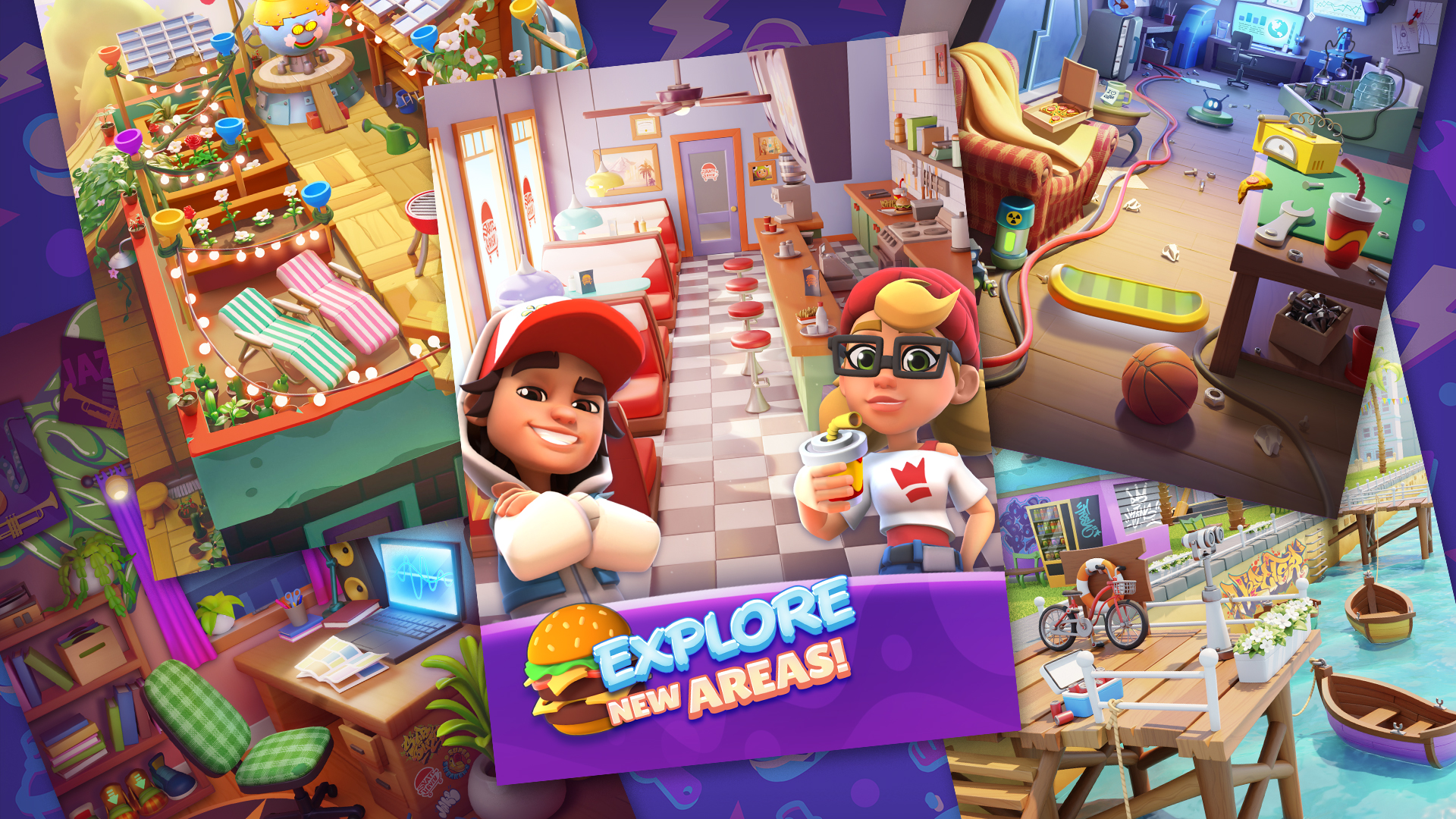 Subway Surfers Blast versão móvel andróide iOS apk baixar