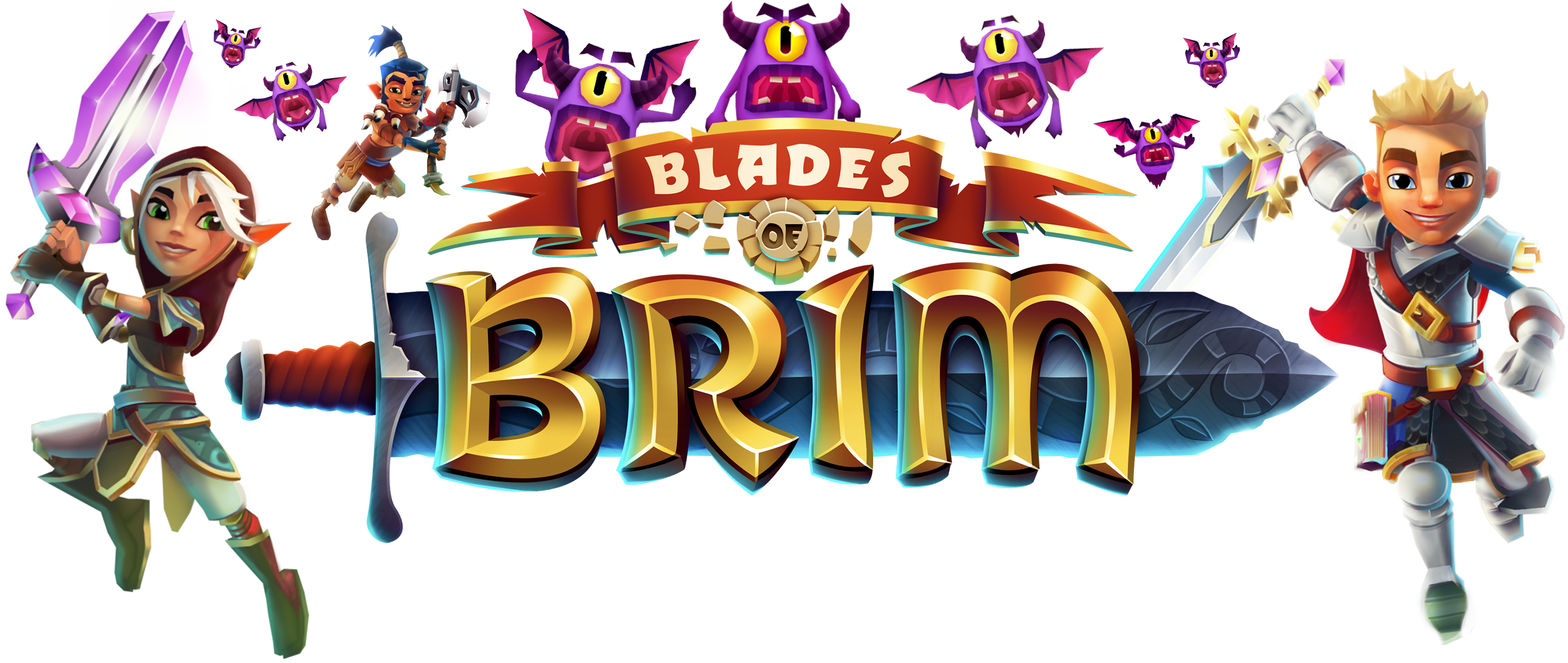 JOGOS PARECIDOS COM SUBWAY SURFERS - Blades of Brim 