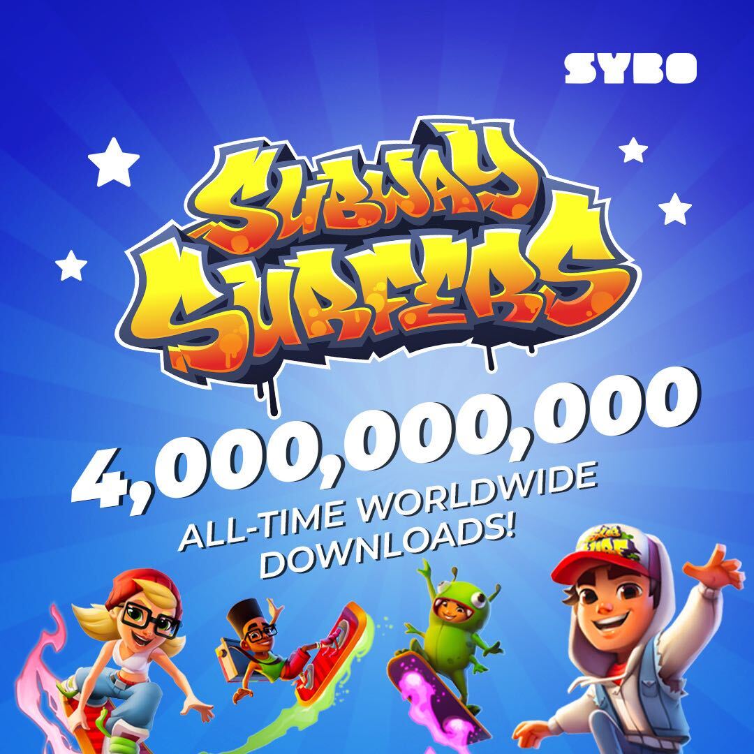 Subway Surfers sets record, first game with over 1 billion downloads -  Android Community, recorde subway surf brasil - thirstymag.com