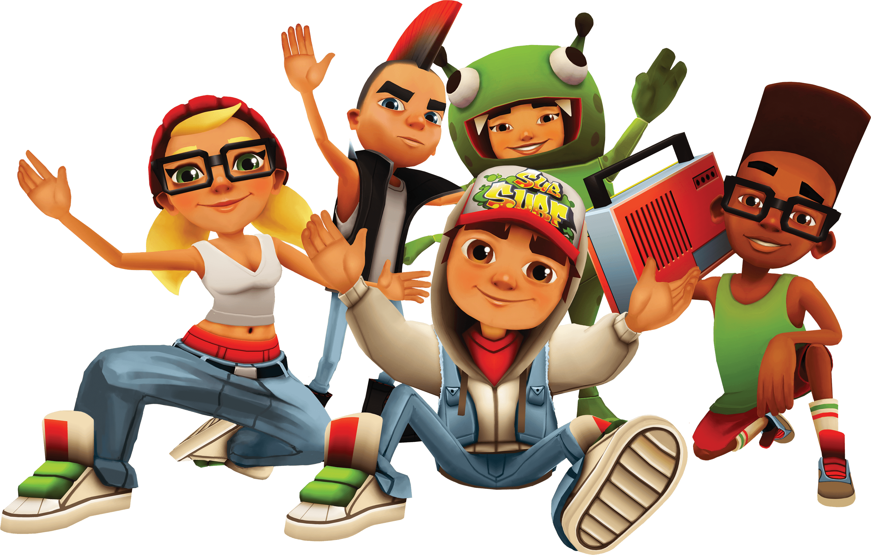 Desapego Games - Subway Surfers > Conta com quase TDS as skins